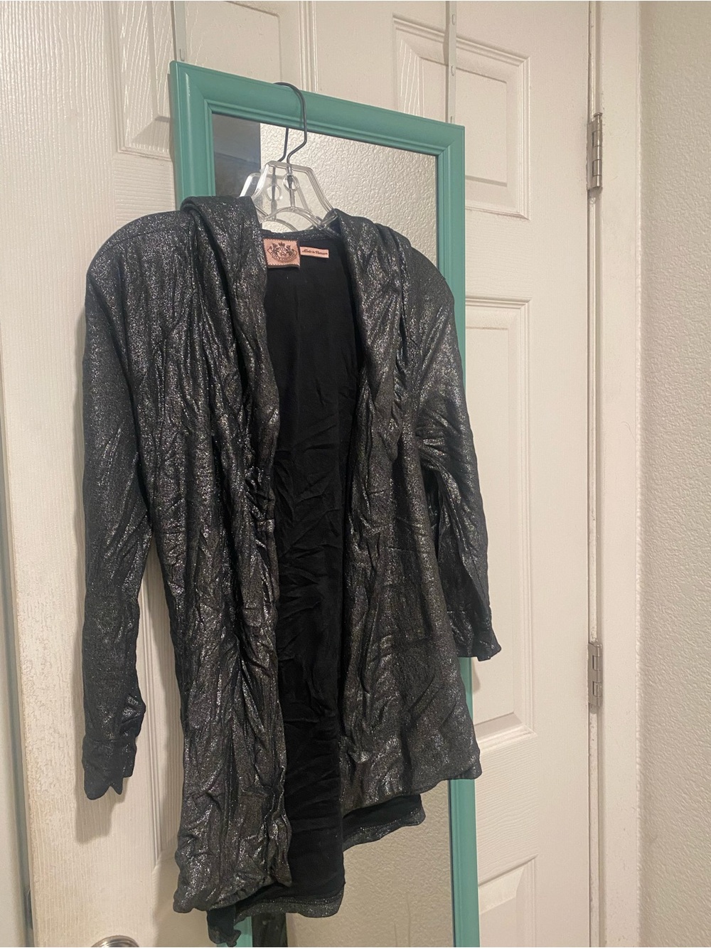 Juicy Couture sparkly cardigan sweater